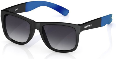 Fastrack Wayfarer Sunglasses(For Men, Black)