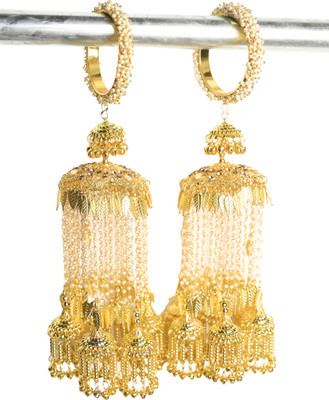 RKM COLLECTIONS Metal Pearl Brass Kalire(Pack of 2)