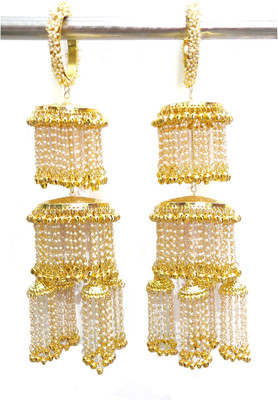 RKM COLLECTIONS Metal Pearl Brass Kalire(Pack of 2)