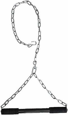 LCARNO Height Increaser and Pull Ups Heavy Chain Rod Extremely Durable and Safe Multi-training Bar(Silver)