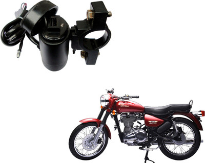 Auto Kite Motor Bike USB Mobile Charger with USB Charger Socket 2.1A 9V Bullet Electra 2.1 A Bike Mobile Charger
