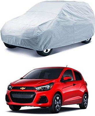 PUNKA Car Cover For Chevrolet Spark (Without Mirror Pockets)(Grey)