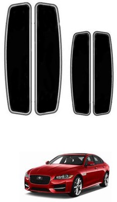 RONISH Plastic Car Door Guard(Black, Pack of 4, Jaguar, XF)