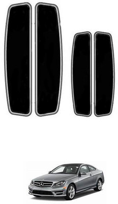 RONISH Plastic Car Door Guard(Black, Pack of 4, Mercedes Benz, C250)