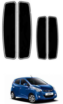 RONISH Plastic Car Door Guard(Black, Pack of 4, Hyundai, Eon)