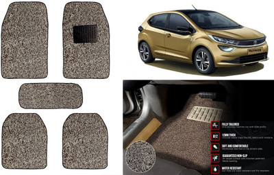 Auto Kite Plastic, PVC, Vinyl Standard Mat For  Tata Altroz(Beige, Brown)