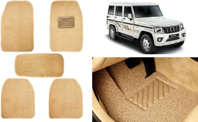 Auto Kite Plastic, PVC, Vinyl Standard Mat For  Mahindra Bolero(Beige)