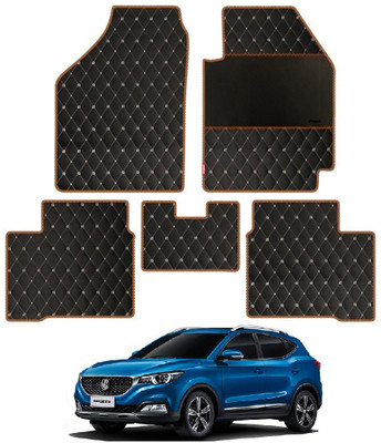 elegant Leatherite Standard Mat For  MG eZS(Black, Orange)