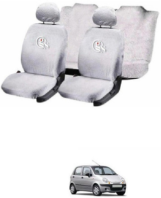GSE Cotton Car Seat Cover For Daewoo Matiz(Front Detachable Headrest, Without Back Seat Arm Rest, 5 Seater)