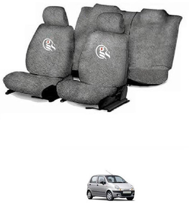 GSE Cotton Car Seat Cover For Daewoo Matiz(Front Detachable Headrest, Without Back Seat Arm Rest, 5 Seater)
