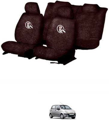 GSE Cotton Car Seat Cover For Daewoo Matiz(Front Detachable Headrest, Without Back Seat Arm Rest, 5 Seater)
