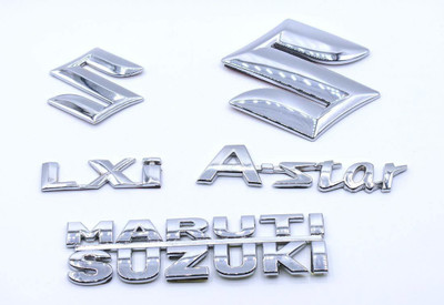 SUZUKI Emblem for Car(Silver)