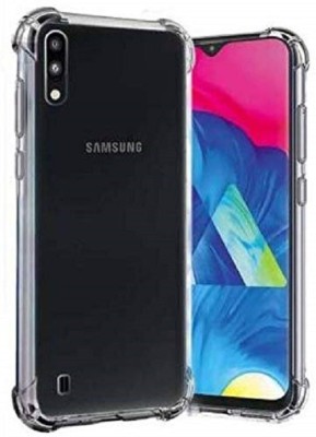 INFINITYWORLD Back Cover for Samsung Galaxy M01(Transparent, Shock Proof, Silicon, Pack of: 1)
