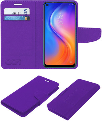 ACM Flip Cover for Tecno Spark 5 Pro(Purple, Cases with Holder)