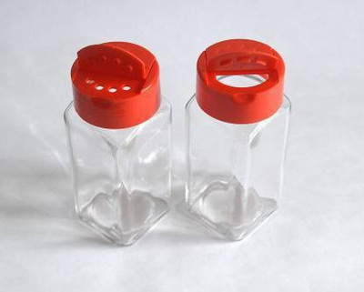 CROCO JAR Salt & Pepper Set Glass(2 Piece)