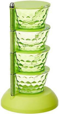 KSENTERPRISE Plastic Pickle Jar  - 256 ml(Multicolor)