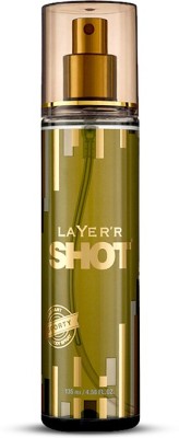 LAYER'R SHOT GOLD SPORTY 135ml Body Spray  -  For Men(135 ml)