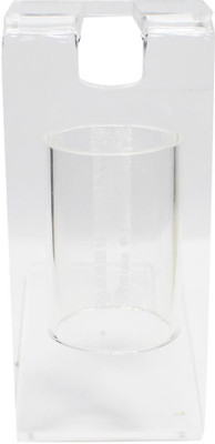 Red Scorpion 2 Compartments PLASTIC DISPLAY STAND(White, Transparent)