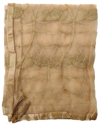 YOUTHQUAKE Net Embroidered Women Dupatta