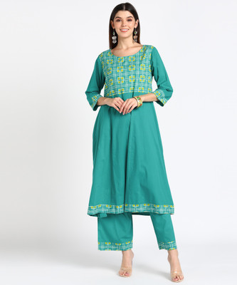 IMARA Women Kurta Palazzo Set