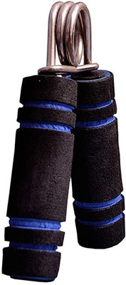 BRAVE MAMA Foam Hand Grip Exerciser Strengthener Squeezer Blue and Black Hand Grip/Fitness Grip