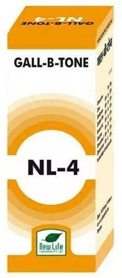 New Life Laboratories NL-4-Gall-B-Tone Drops(4 x 30 ml)