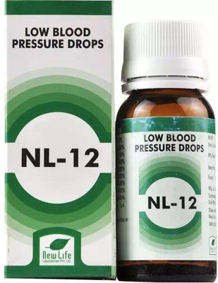 New Life Laboratories NL-12-Low Blood Pressure Drops(2 x 30 ml)