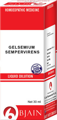 Bjain Gelsemium Sempervirens 10M CH Liquid(30 ml)
