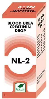 New Life Laboratories NL-2-Blood Urea Creatinin Drops(2 x 30 ml)