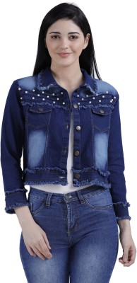 NDGARMENT Full Sleeve Washed Women Jacket