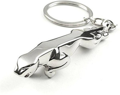 Vishu ENT Car Logo Metallic Silver Keyring Key Chain Key Chain