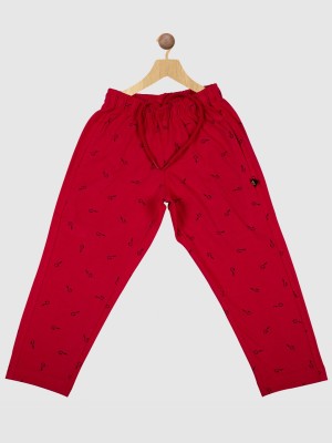 PROTEENS Track Pant For Boys(Red, Pack of 1)