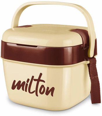 MILTON Cubic Small Tiffin Box, 800 ml 2 Containers Lunch Box(800 ml, Thermoware)