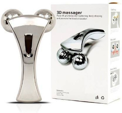 UZAN 3D Y SHAPE FULL BODY MASSAGER Massager Facial Massage Roller Face Slimming Massager Massager(Silver)
