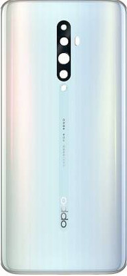 Purplesavvy OPPO Reno2 F Back Panel(SKY WHITE)