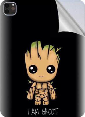 Snooky Apple iPad Pro 12.9 (2020) Mobile Skin(Black)