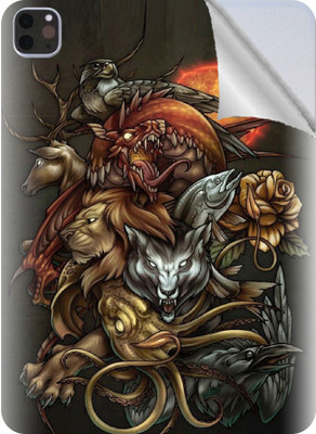 Snooky Apple iPad Pro 12.9 (2020) Mobile Skin(Multicolor)