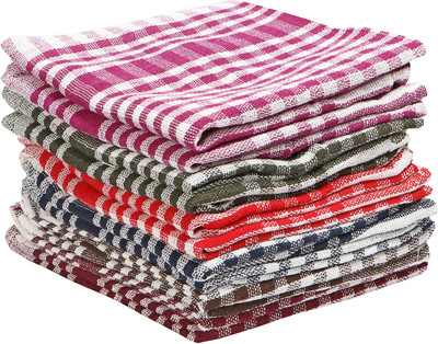 Silver Linens ERN1001 Multicolor Cloth Napkins(12 Sheets)