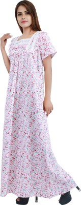 LDHSATI Women Nighty(Red)