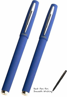 Baoke 1.0 mm Roller Ball Pen(Pack of 12, Blue)