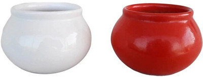 SBC Plant Container Set(Pack of 2, Ceramic)