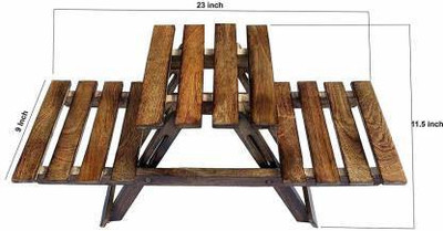 Giftoshopee Plant Container Set(Wood)