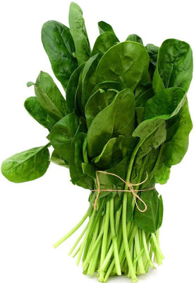 VibeX Green Vegetable Organic Spinach Selection Chitra-250 Seeds Seed(250 per packet)