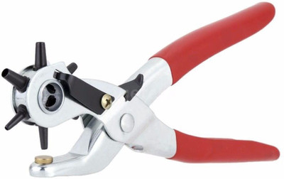 Drunna Metal Belt Punching Machine with Multiple Hole Sizes Pliers Repair Tool/Multi-Tools for Leather Strap or Waist Belts Pincer Plier(Length : 8.66 inch)
