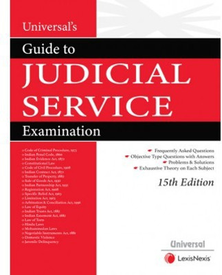 Lexis Nexis’s Guide To Judicial Service Examination By Universal – 15th Edition August 2020(Paperback, Universal)