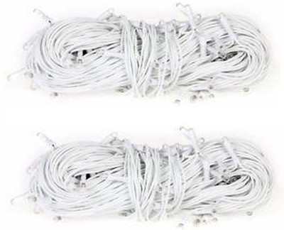 EmmEmm 26 LEDs 8.23 m Gold Steady String Rice Lights(Pack of 2)