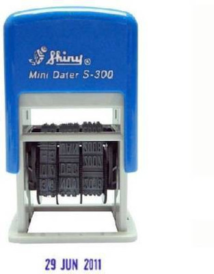 SHINY Dater Stamp Self - inking(Standerd, Blue)