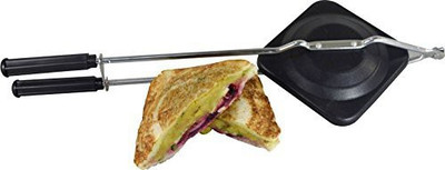 Excite Shoppers Consumes Lower Gas Non Stick Sandwich Toaster Toast(Black)