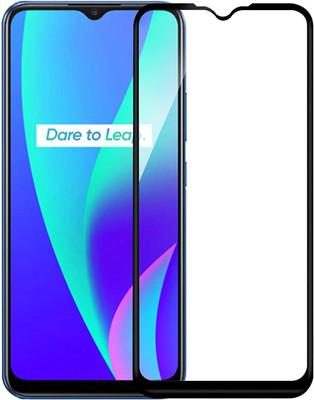 O2MG Edge To Edge Tempered Glass for realme C33(Pack of 1)