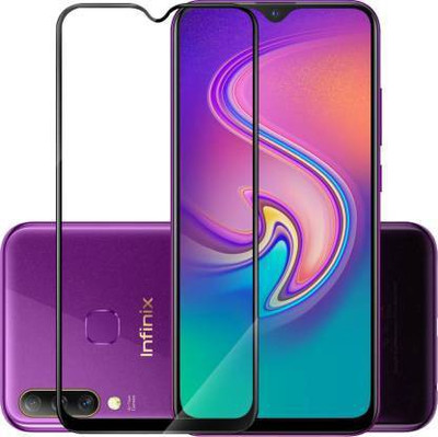 LIKEDESIGN Edge To Edge Tempered Glass for INFINIX S4(Pack of 1)